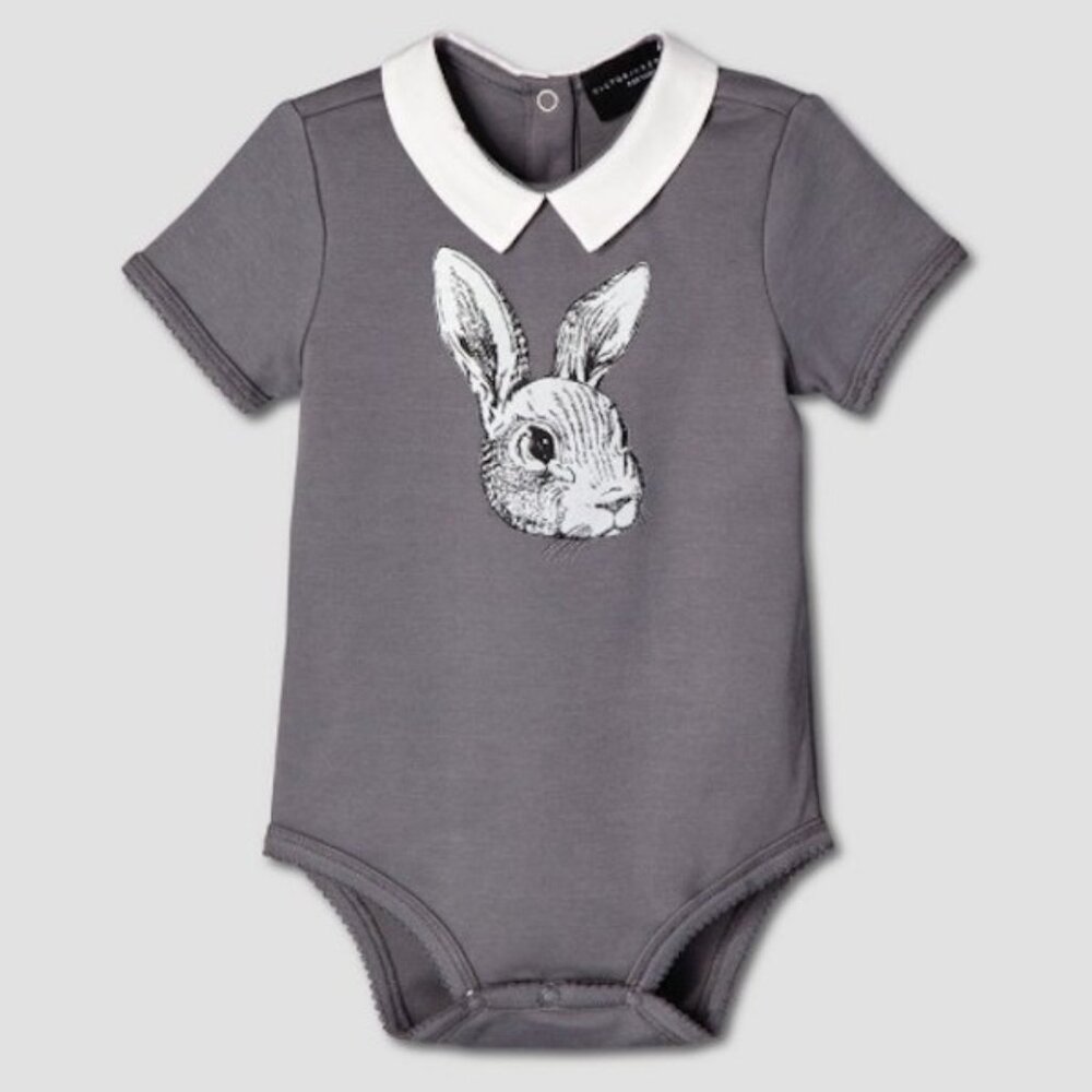 Victoria Beckham x Target Baby Bunny Collared Bodysuit - 3M